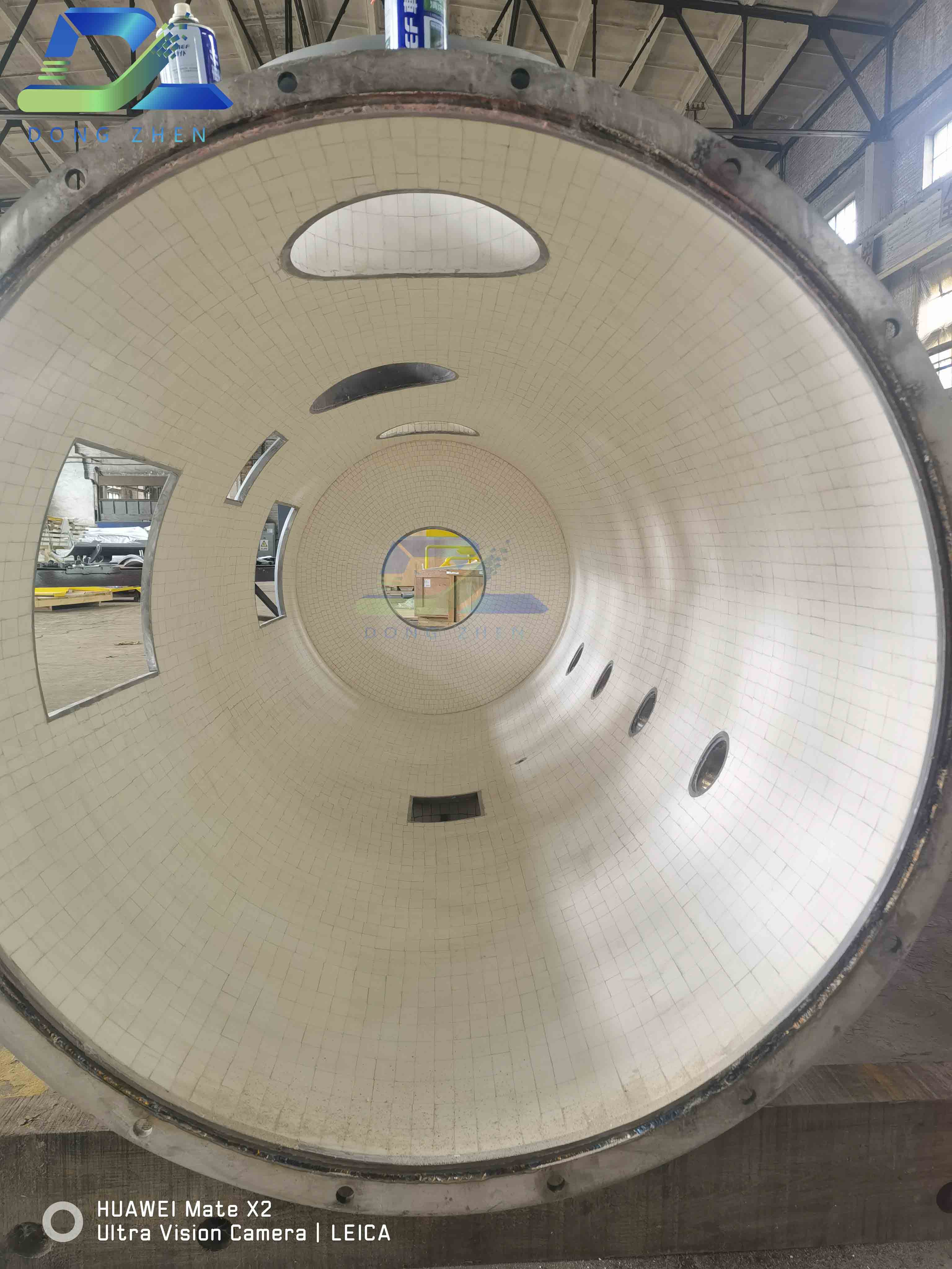 罗迪格（北京〉机械设备有限公司6台不锈钢筒体陶瓷内衬防磨施工合同